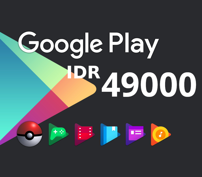 

Google Play 49000 IDR Gift Card