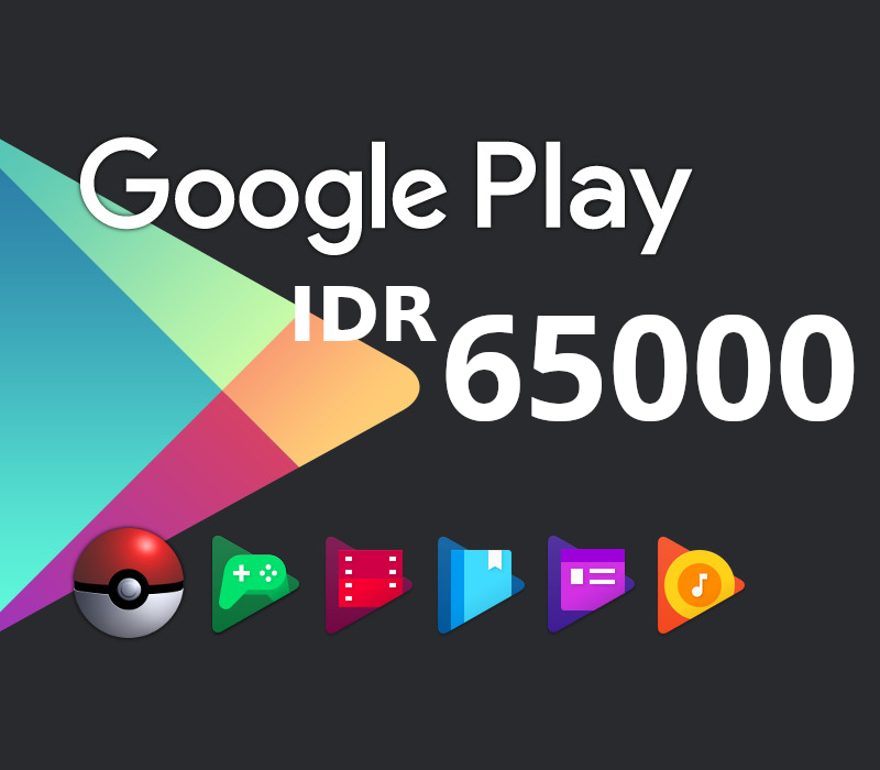 

Google Play 65000 IDR Gift Card