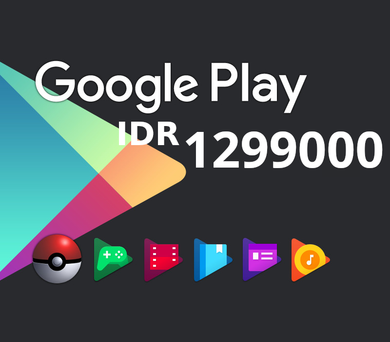 

Google Play 1299000 IDR Gift Card