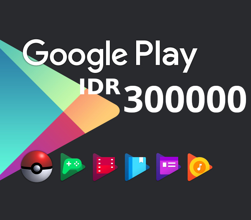 

Google Play 300000 IDR Gift Card