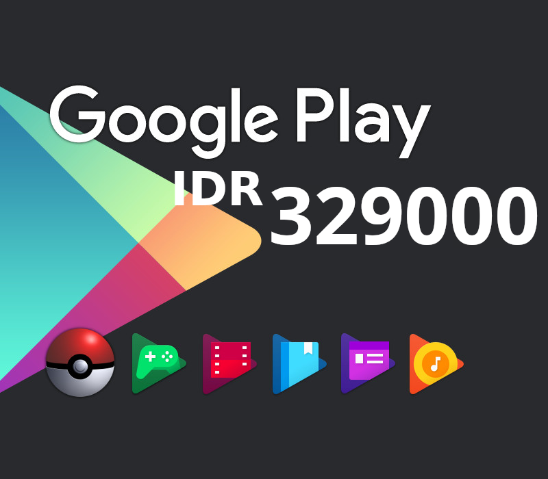 

Google Play 329000 IDR Gift Card