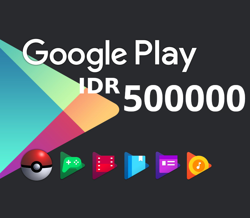 

Google Play 500000 IDR Gift Card