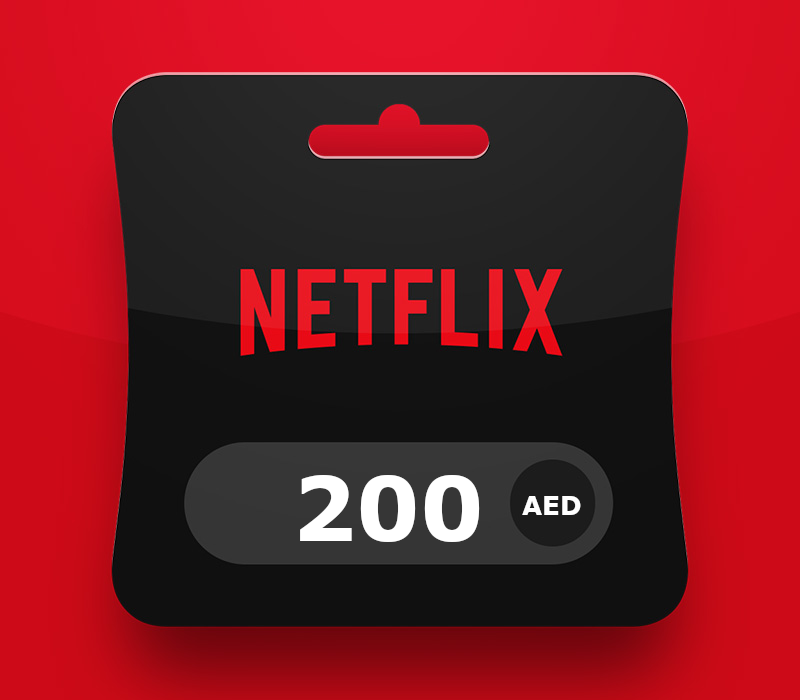 

Netflix Gift Card AED 200 AE