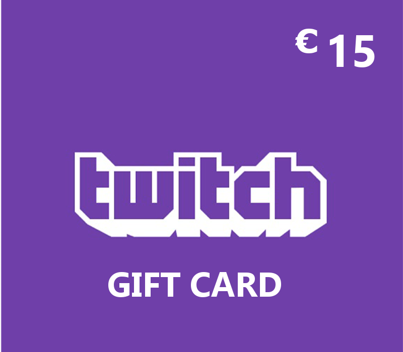 

Twitch €15 Gift Card NL