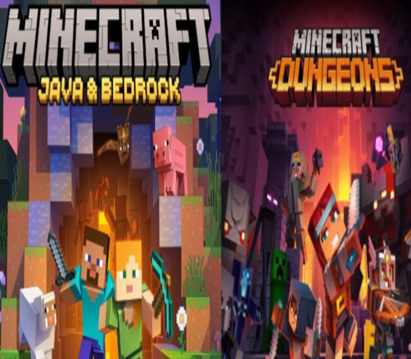 

Minecraft: Java & Bedrock Edition + Minecraft Dungeons for PC Windows Account