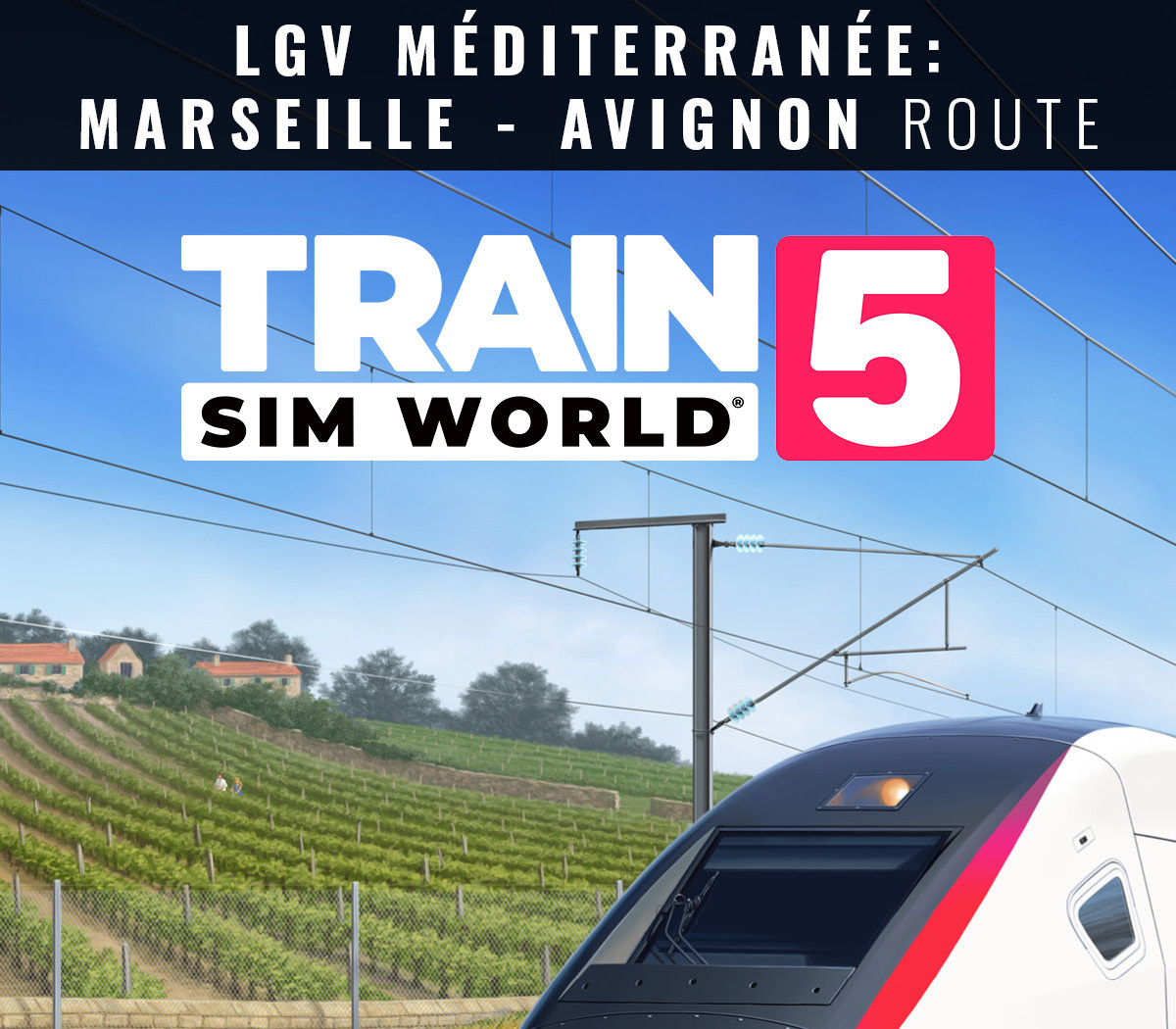 

Train Sim World 5 - LGV Méditerranée: Marseille - Avignon Route Add-On DLC EU / XBOX One / Xbox Series X|S / PC CD Key