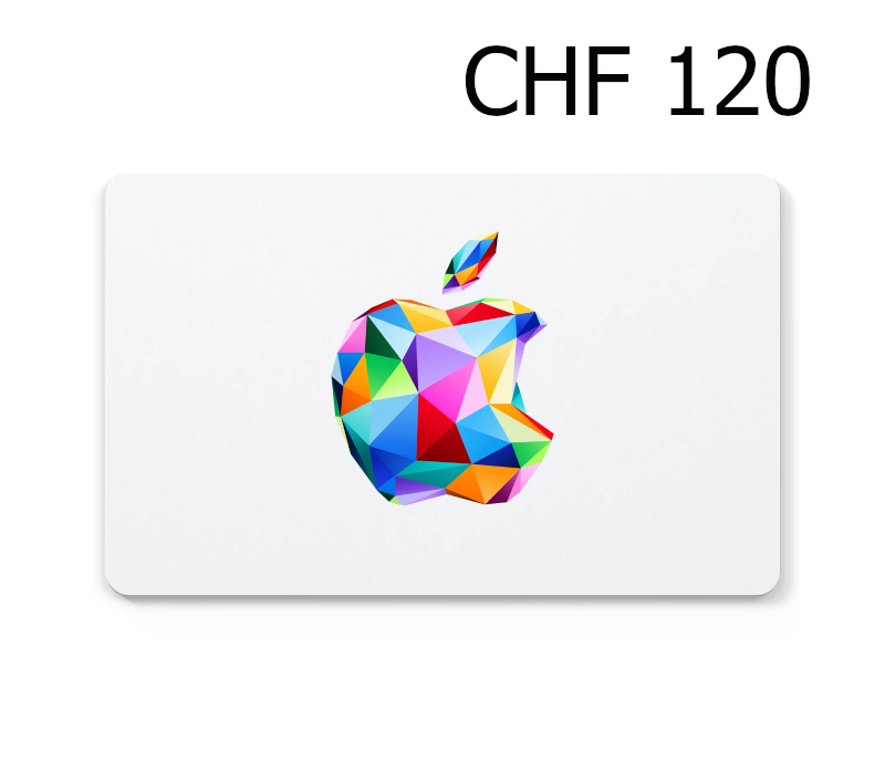 

Apple 120 CHF Gift Card CH