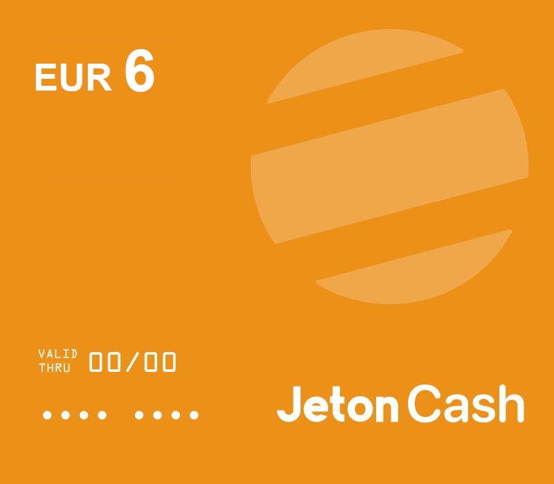 

JetonCash Card €6 EU