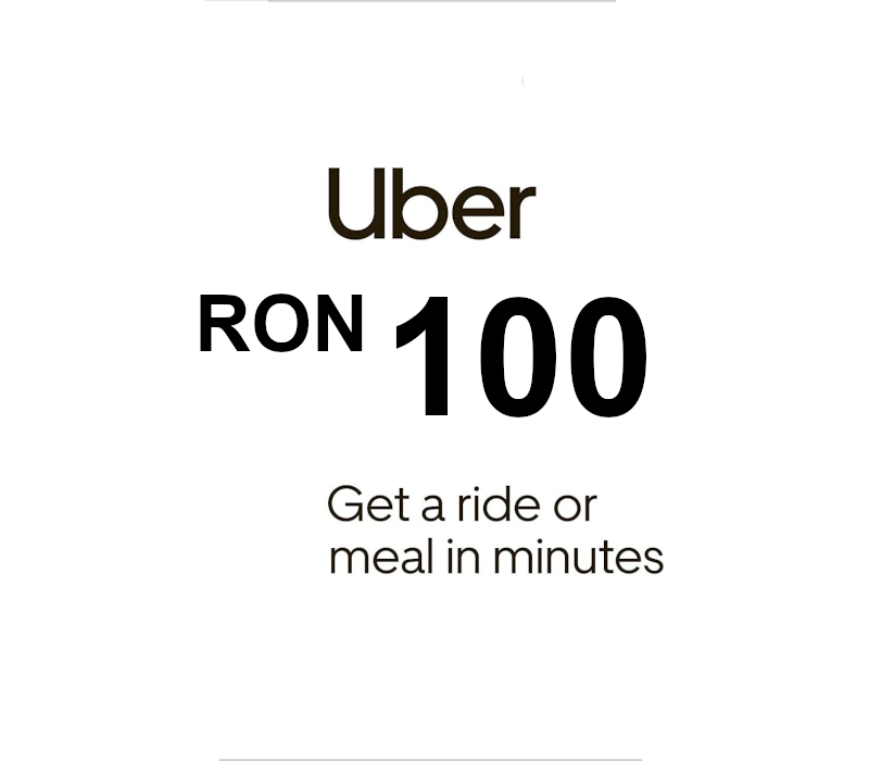 

Uber 100 RON RO Gift Card