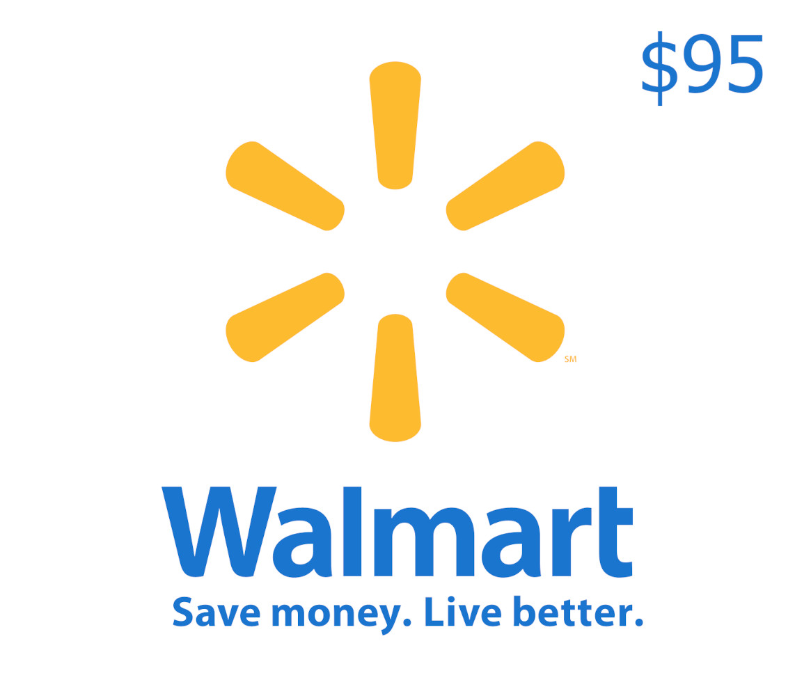 

Walmart $95 Gift Card US