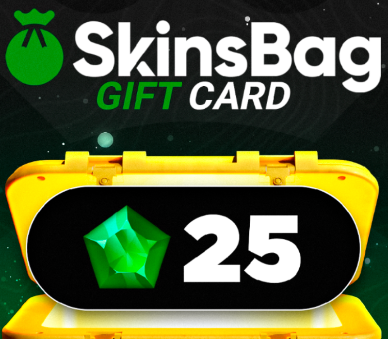 

Skinsbag 25 Gems Gift Card