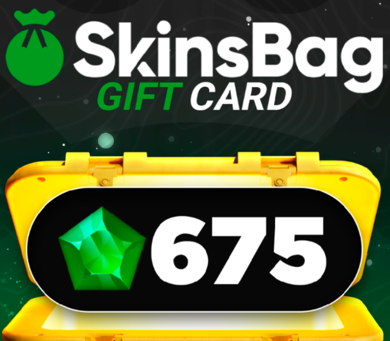 

Skinsbag 675 Gems Gift Card