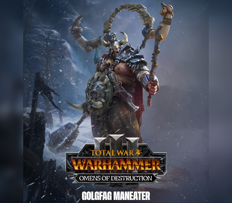 

Total War: WARHAMMER III - Golgfag – Omens of Destruction DLC RoW PC Steam CD Key