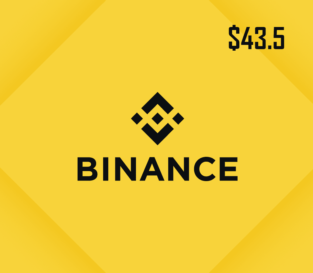 

Binance Gift Card (USDT) $43.5