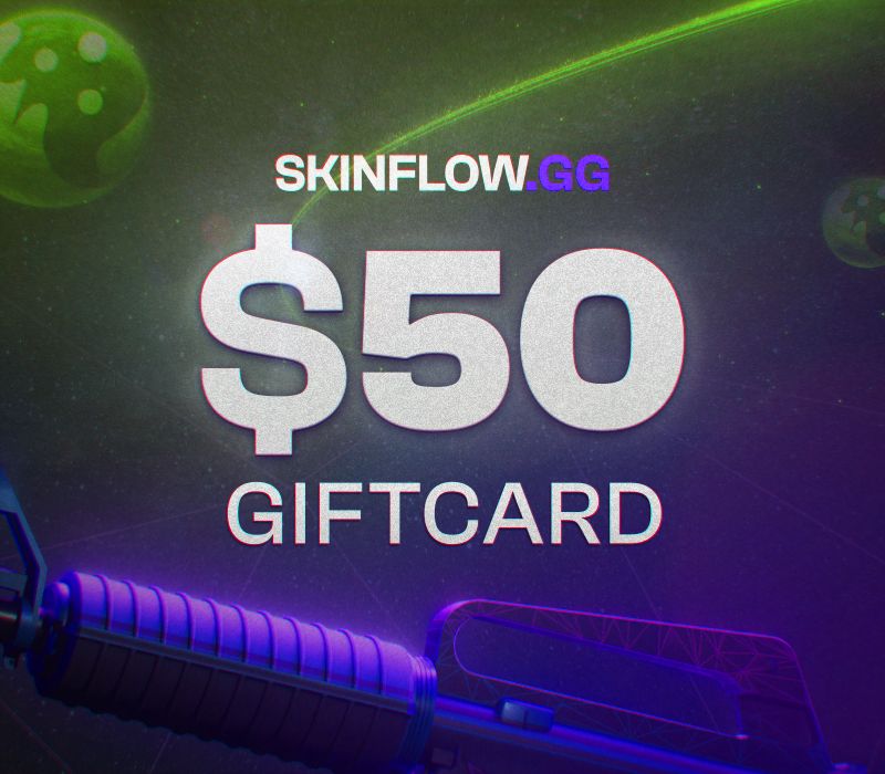 

Skinflow.gg $50 Trade Balance Gift Card