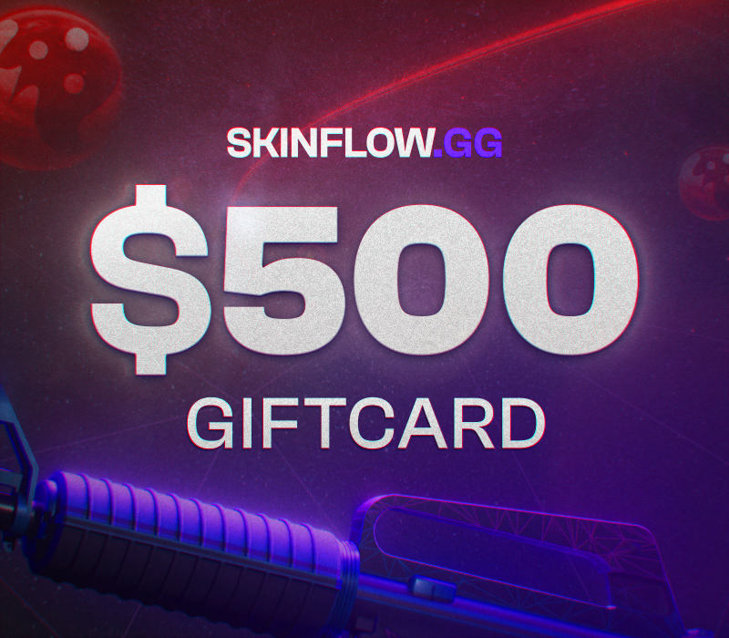 

Skinflow.gg $500 Trade Balance Gift Card