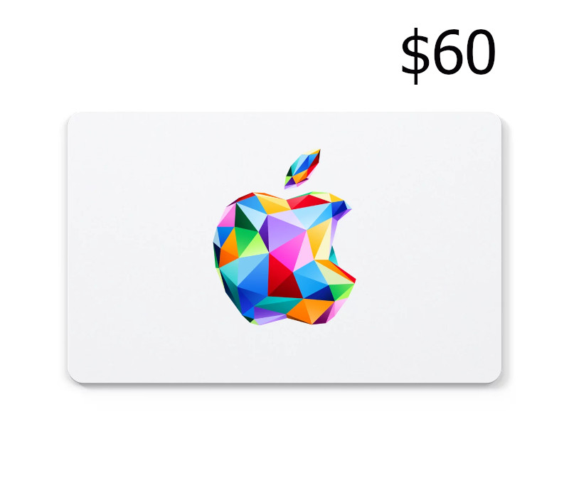 

Apple $60 Gift Card US