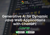 Generative AI for Dynamic Java Web Applications with ChatGPT Alpha Academy Code screenshot 1