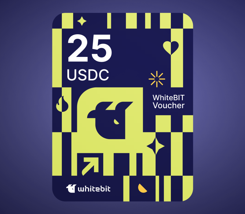 

WhiteBIT 25 USDC Voucher