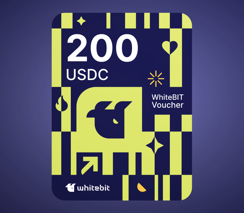 

WhiteBIT 200 USDC Voucher