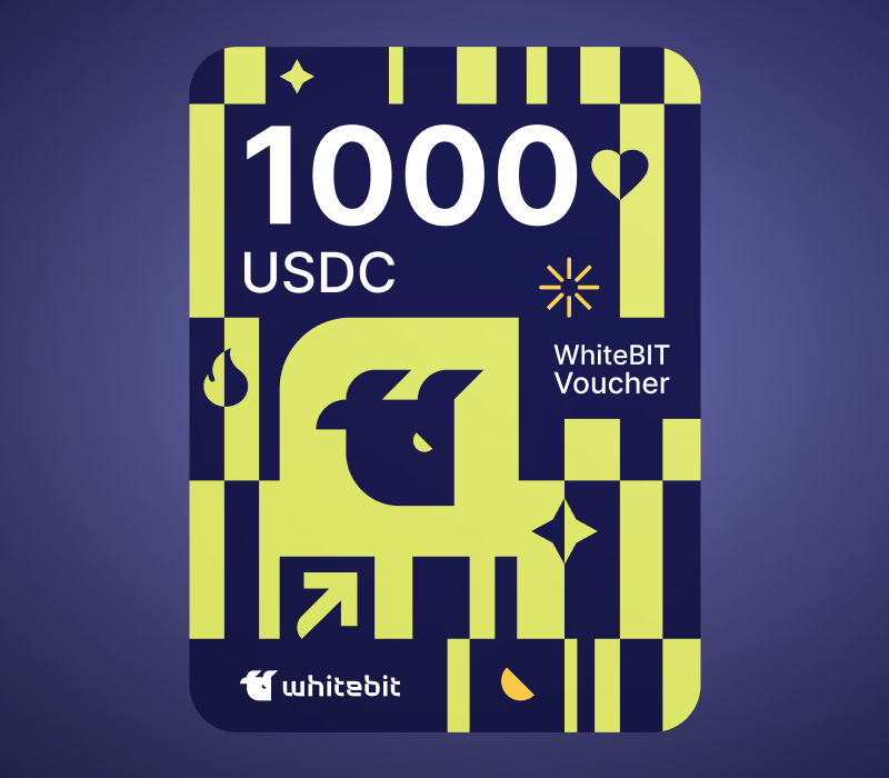 

WhiteBIT 1000 USDC Voucher