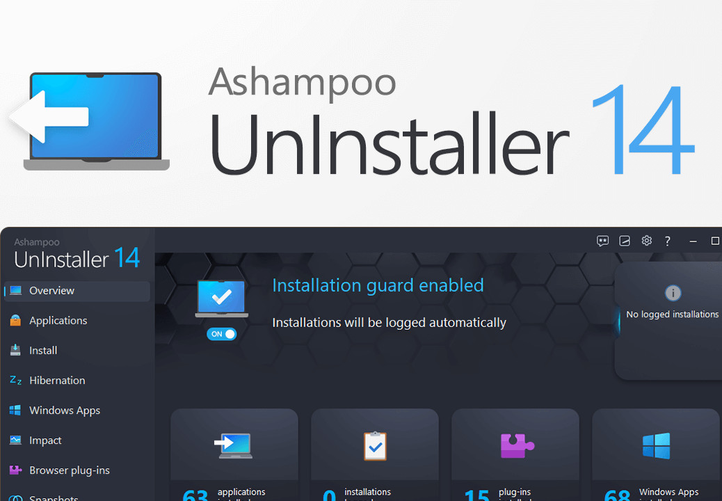 Ashampoo UnInstaller 14 Activation Key (3 PCs) screenshot 2
