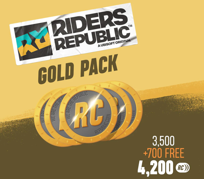 

Riders Republic Coins Gold Pack - 4200 Credits US XBOX One / Xbox Series X|S CD Key