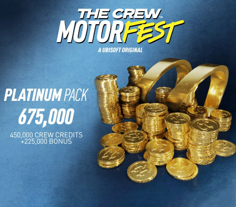 The Crew Motorfest VC Platinum Pack - 675,000 Crew Credits DLC XBOX One / Xbox Series X|S CD Key