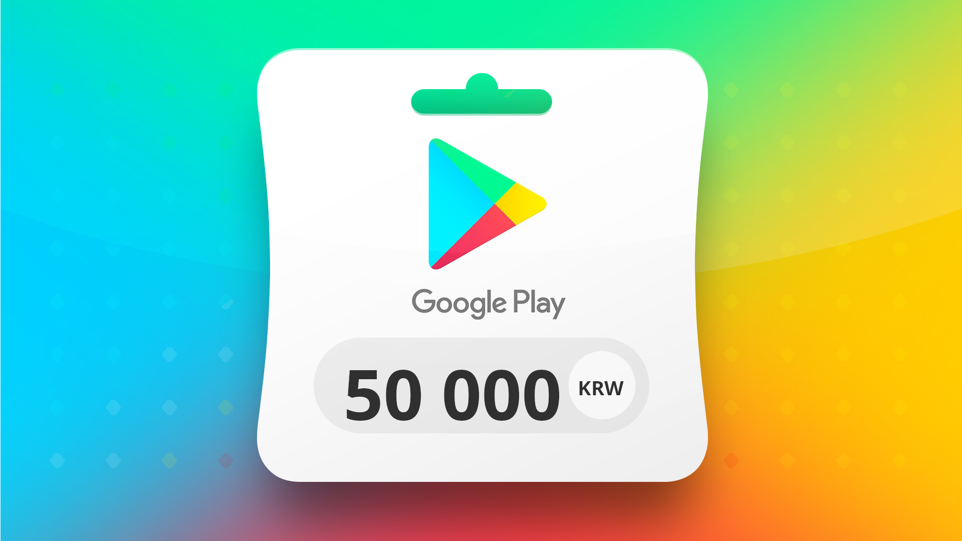 

Google Play ₩50000 KR Gift Card