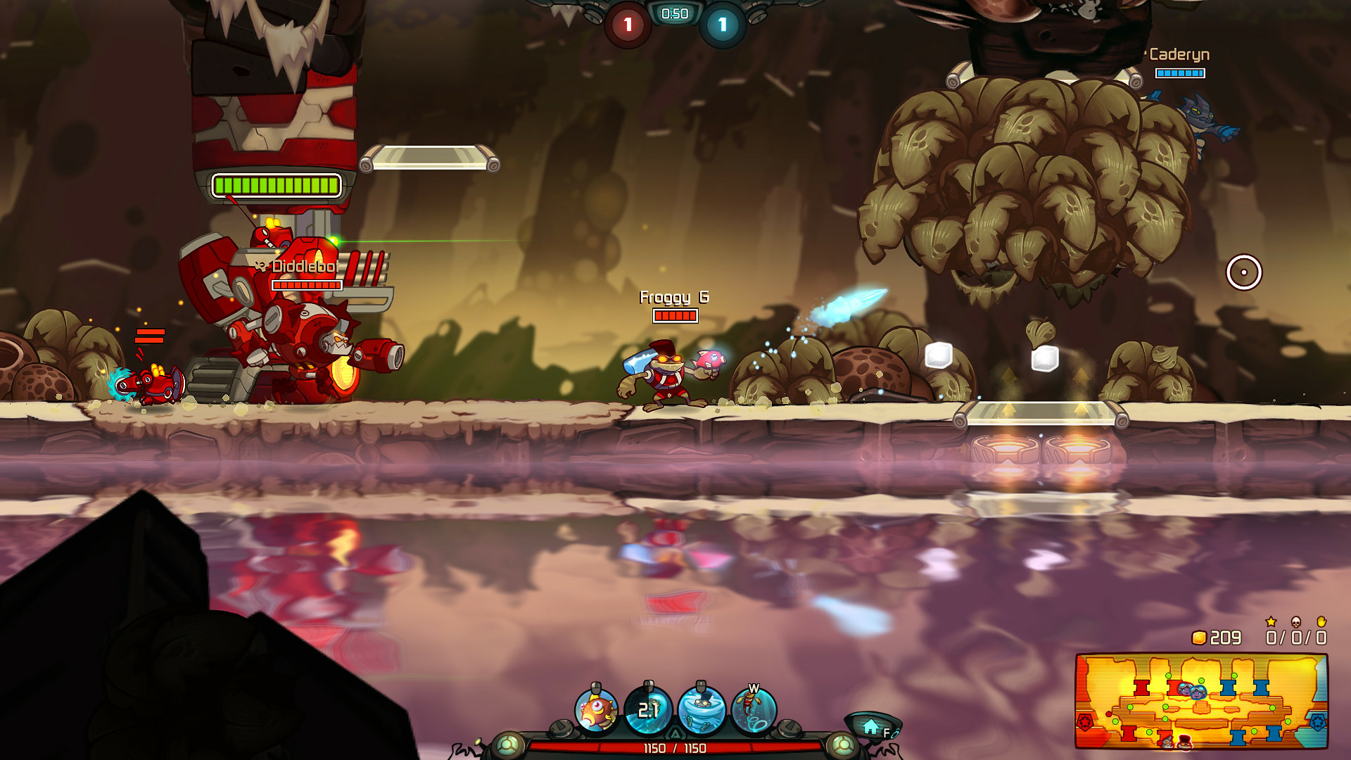 Awesomenauts - Character - Froggy G DLC PC Steam Gift