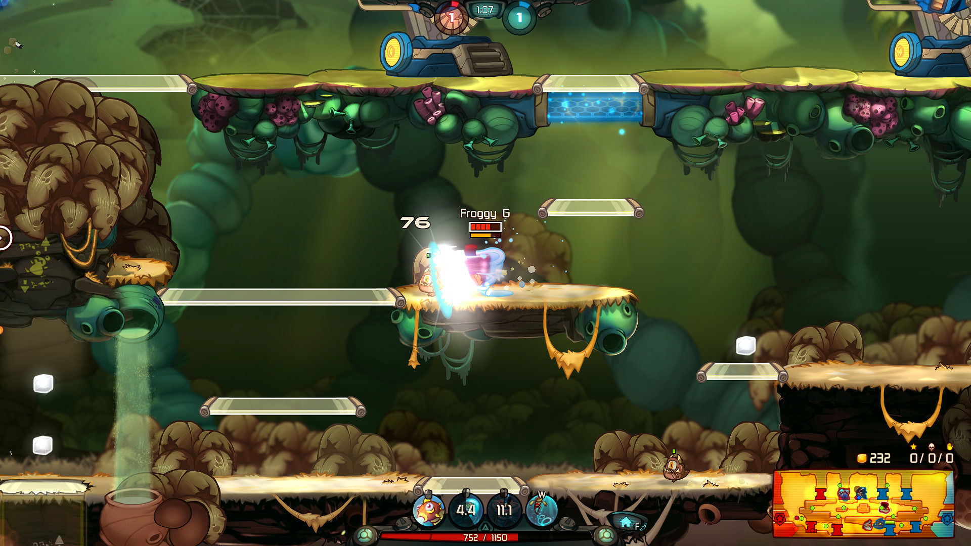 Awesomenauts - Character - Froggy G DLC PC Steam Gift