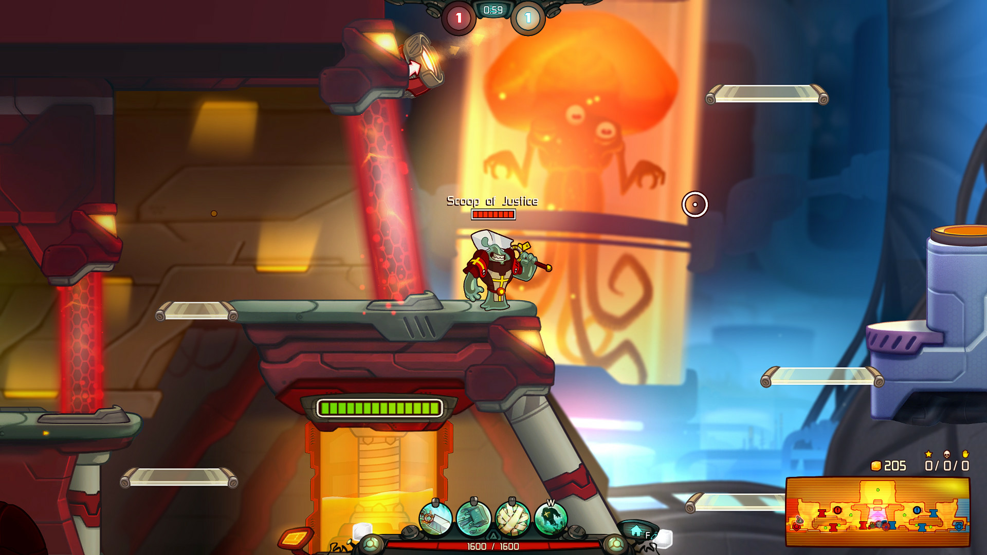 Awesomenauts - Character - Scoop of Justice DLC PC Steam Gift