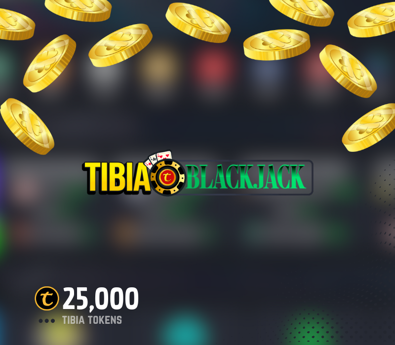 cover Tibia Blackjack 25000 Tibia Tokens