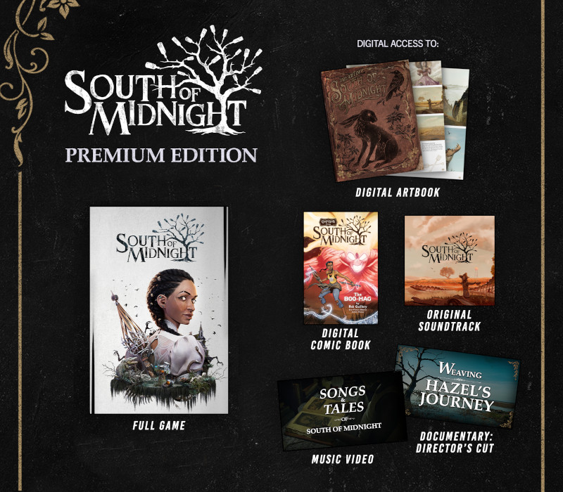 

South of Midnight Premium Edition PRE-ORDER EU Xbox Series X|S / PC CD Key