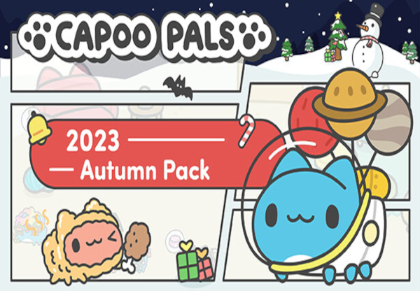 Capoo Pals - 2023 Winter Pack DLC PC Steam CD Key screenshot 1