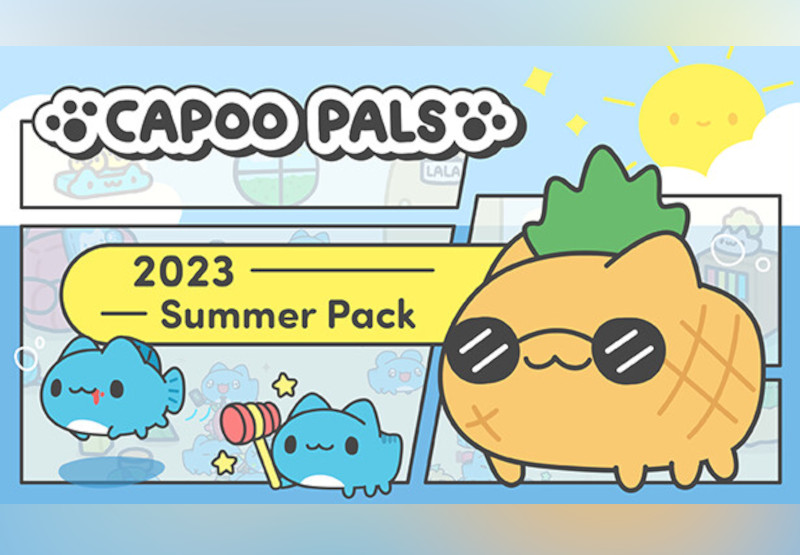 Capoo Pals - 2023 Summer Pack DLC PC Steam CD Key screenshot 1