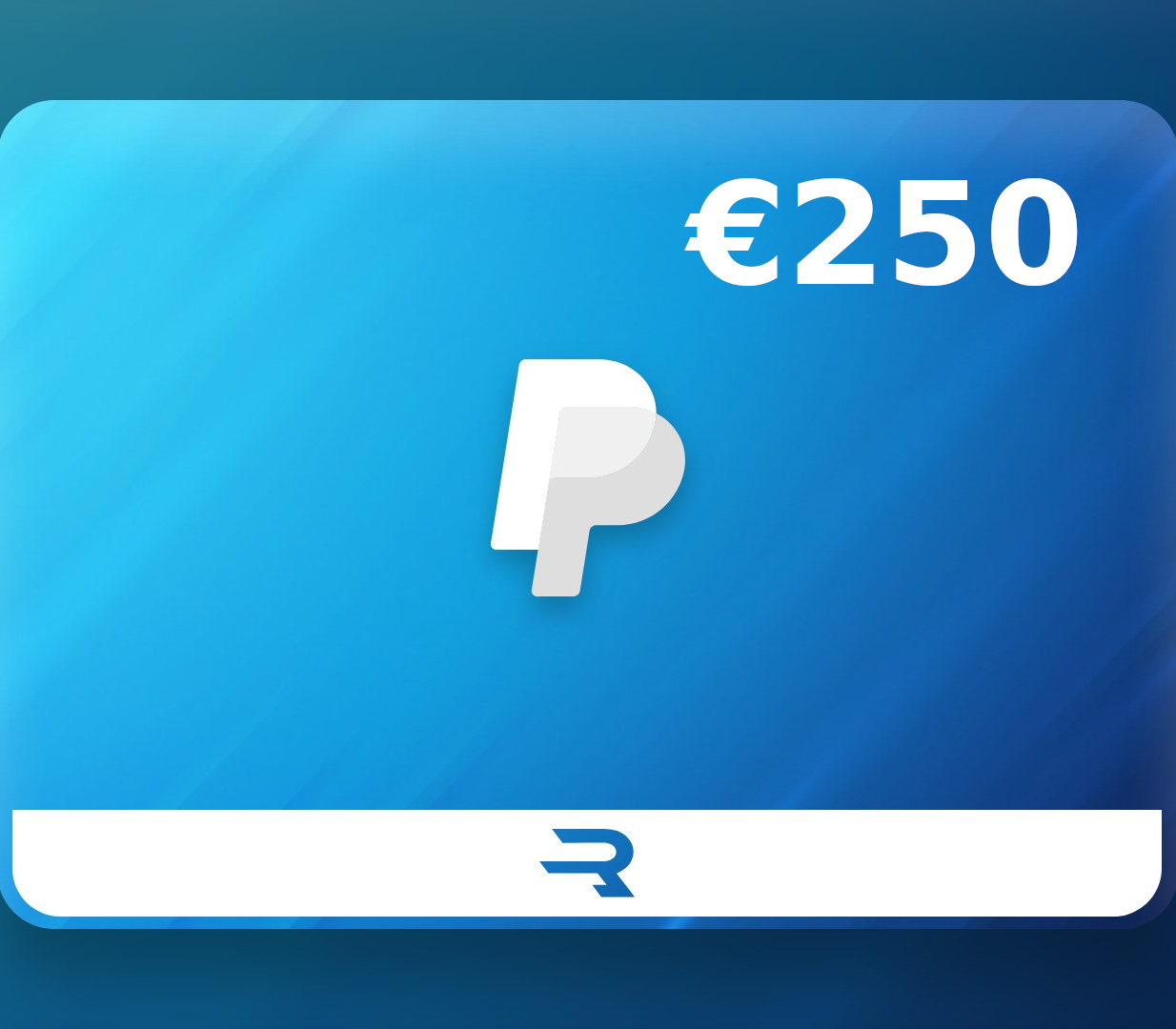 

Rewarble PayPal €250 Gift Card