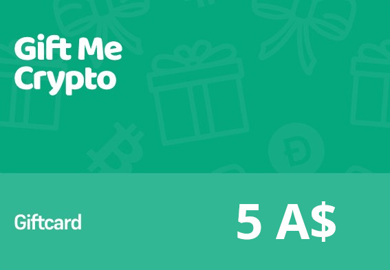 Gift Me Crypto A$5 Gift Card screenshot 1