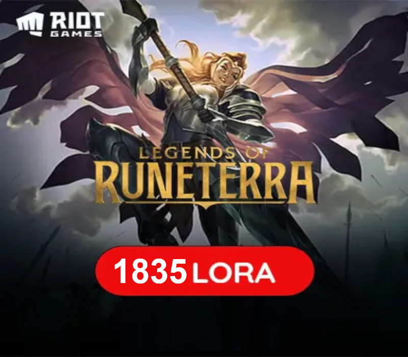 

Legends of Runeterra 1835 LoRa Gift Card TR