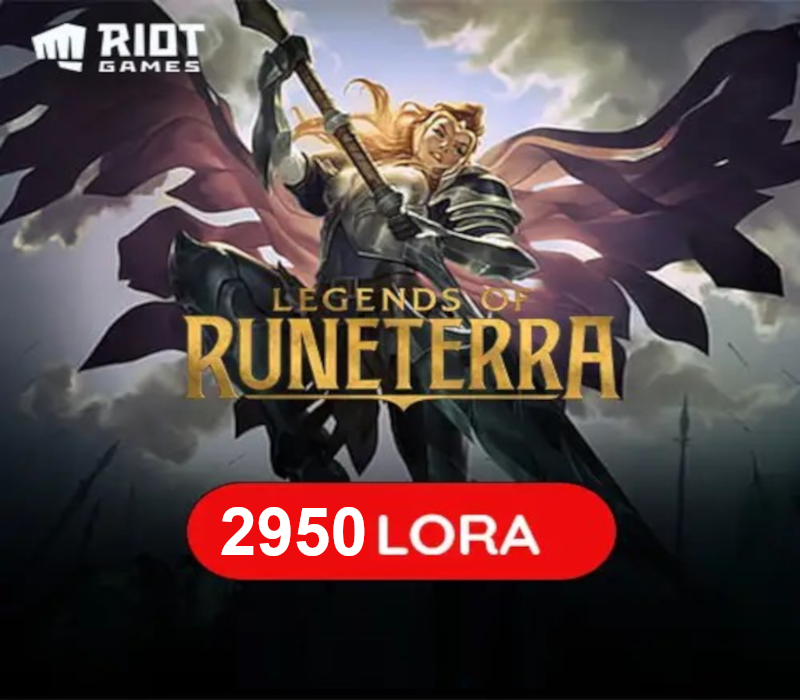 

Legends of Runeterra 2950 LoRa Gift Card TR