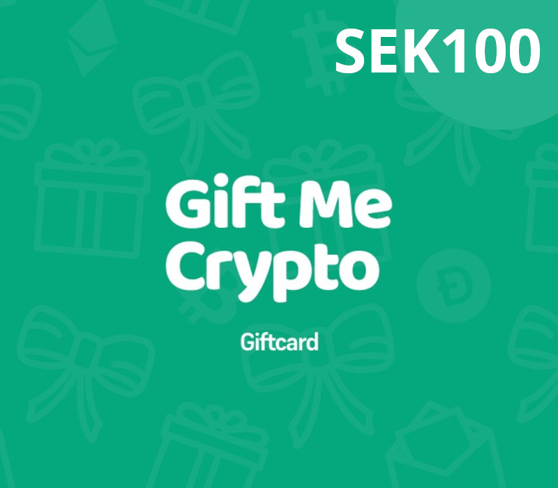 

Gift Me Crypto 100 SEK Gift Card