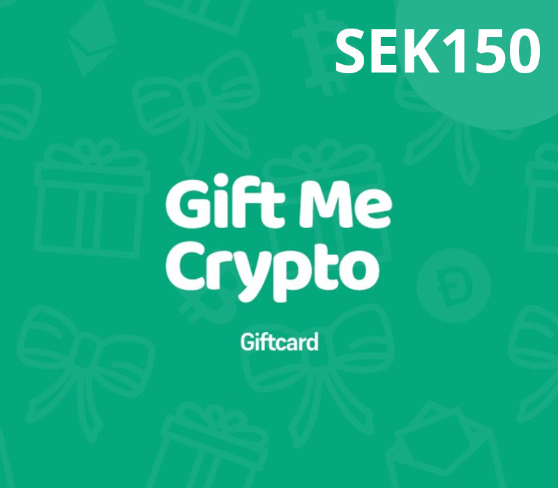 

Gift Me Crypto 150 SEK Gift Card