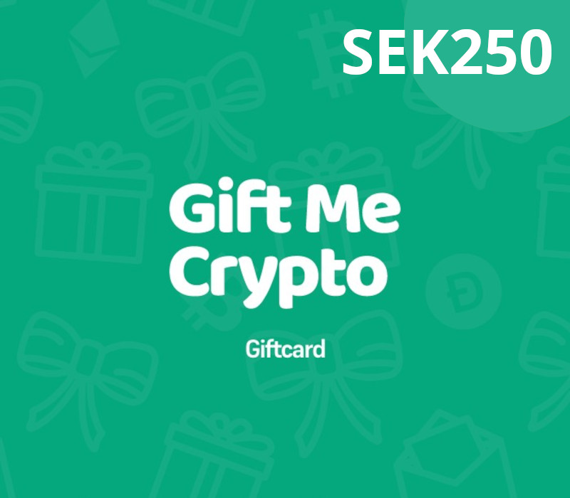 

Gift Me Crypto 250 SEK Gift Card