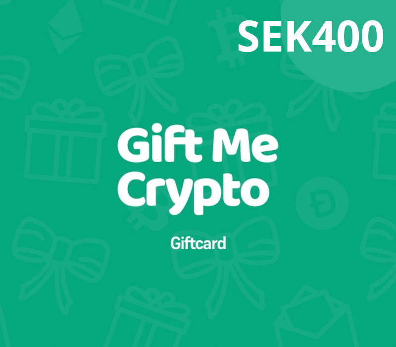 

Gift Me Crypto 400 SEK Gift Card