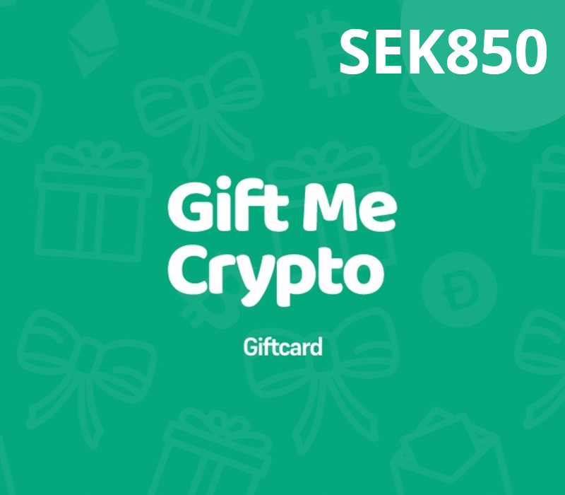 

Gift Me Crypto 850 SEK Gift Card