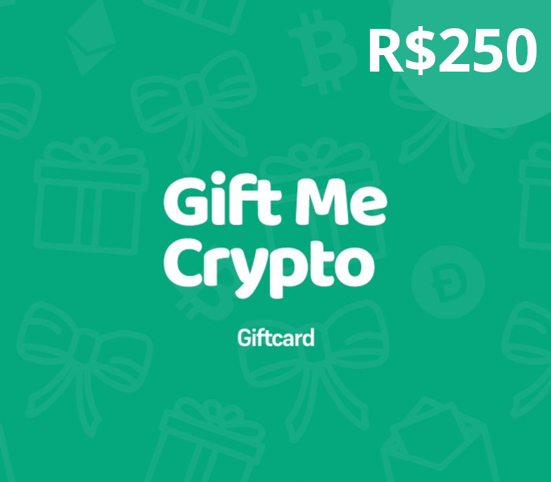 

Gift Me Crypto R$250 Gift Card Global