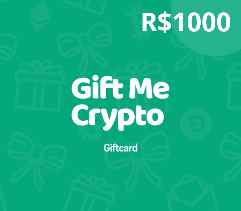 

Gift Me Crypto R$1000 Gift Card Global