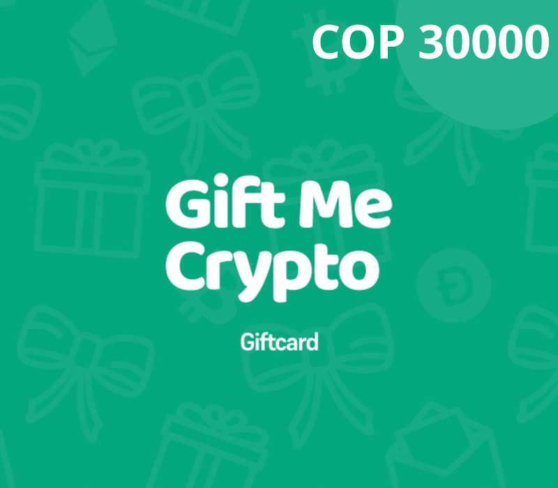 

Gift Me Crypto COP 30000 Gift Card