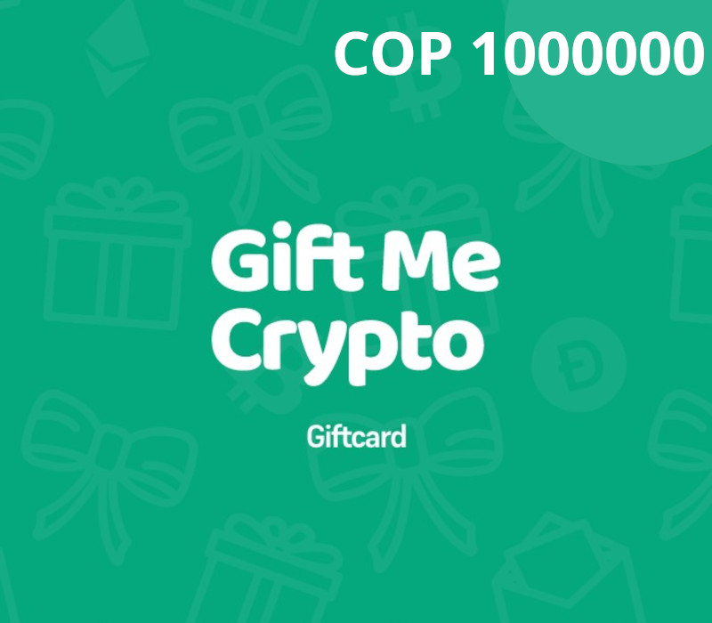 

Gift Me Crypto COP 1000000 Gift Card