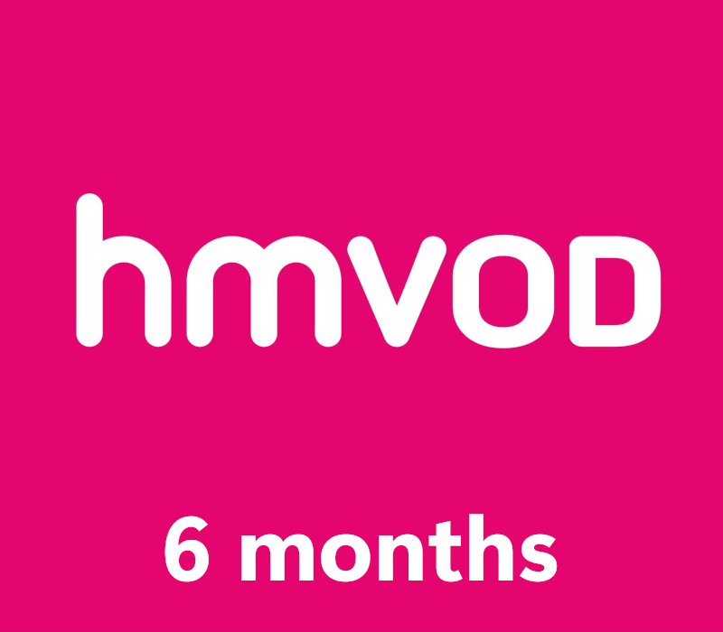 

hmvod 6 Months Subscription Gift Card HK